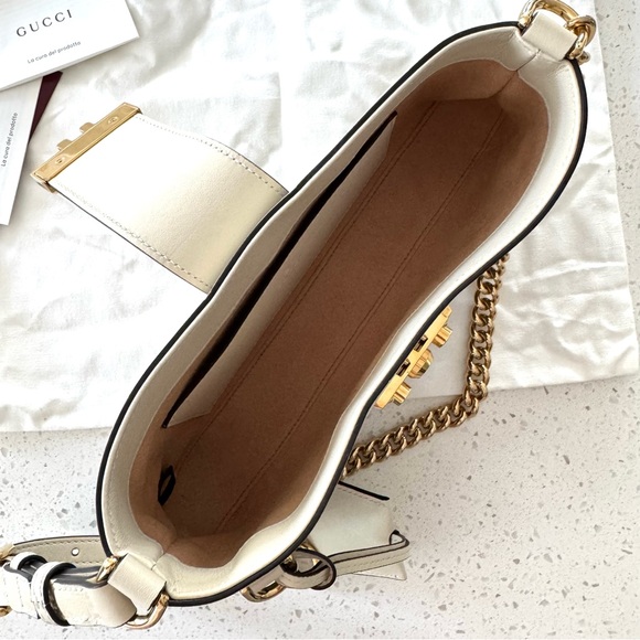 Gucci GG Monogram Padlock Small Shoulder Bag - Picture 11 of 16